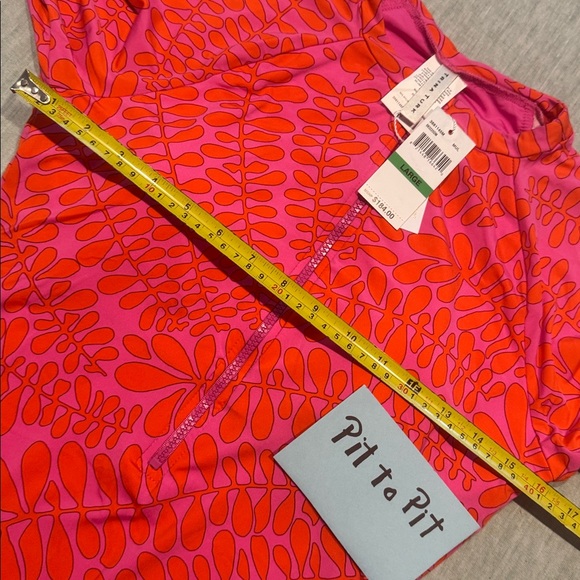 Pink Floral Long Sleeve Swimsuit - Picture 5 of 10